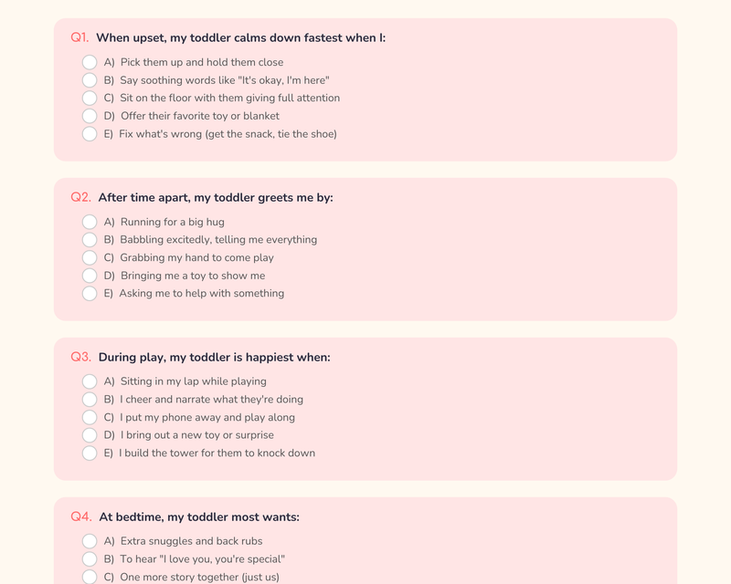 Age-Specific Heart Code Quiz Pack